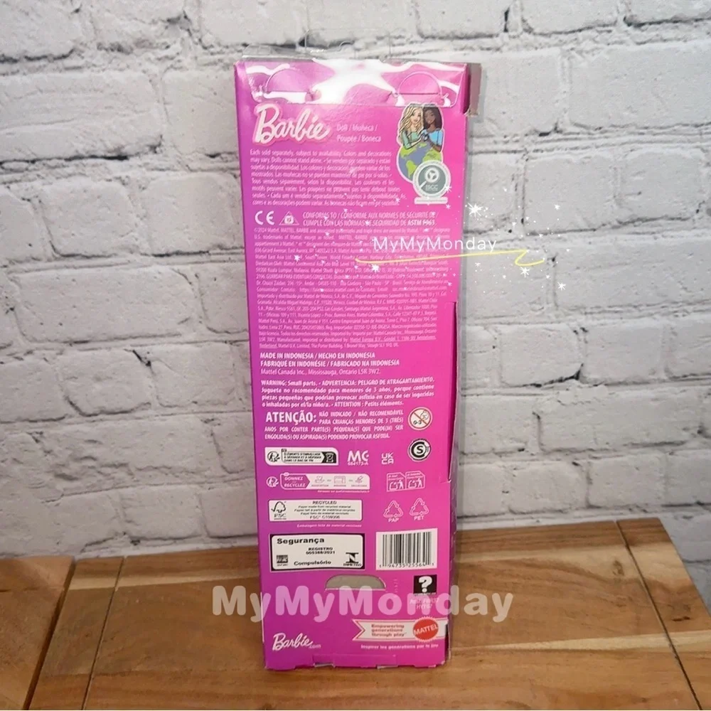 Barbie Fashionistas Doll 242 Type 1 Diabetes Breakthrough Polka Dot 2025